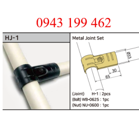 HJ-1 – Metal Joint Set | Khớp nối ống Ø28 mm