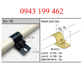 HJ-15 – Metal Joint Set | Khớp nối cố định ống