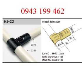 HJ-22 – Metal Joint Set | Khớp nối ống