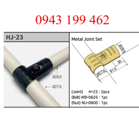 HJ-23 – Metal Joint Set | Khớp nối ống